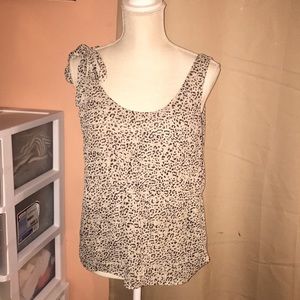 Leopard print tank Gap